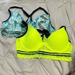 VICTORIAS SECRET bralette bundle
